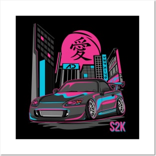 Black Honda S2K Posters and Art